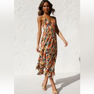 Commense Multicolor Maxi Dress